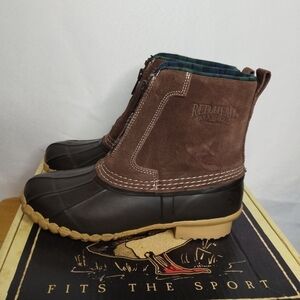Red Head Ladies ASC II Front Zip Insulated Ankle Boots, Brown, size 6
